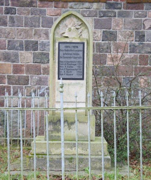 Kriegerdenkmal in Köpernitz / Ziesar
